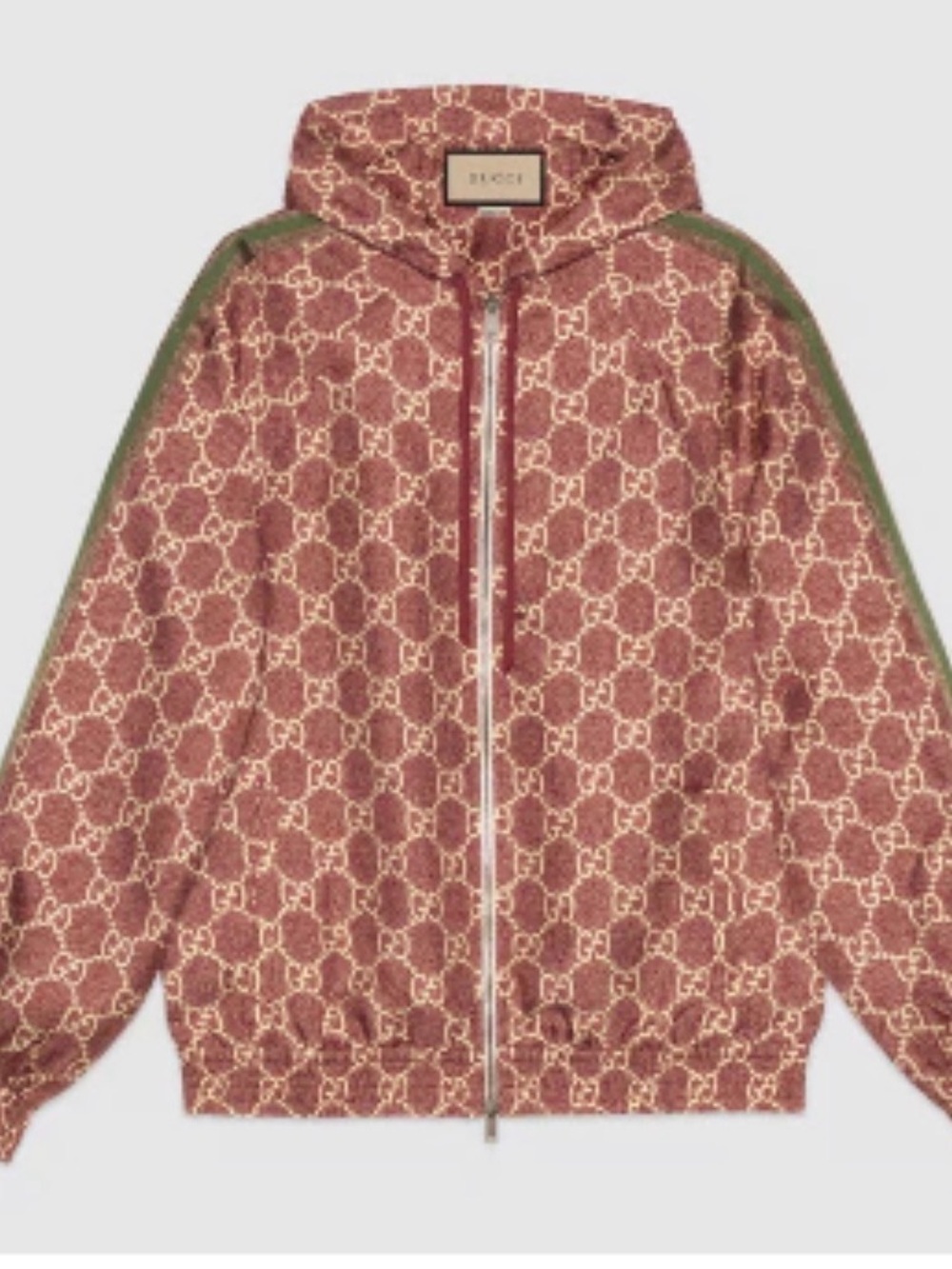 Authentic Gucci GG supreme silk jacket